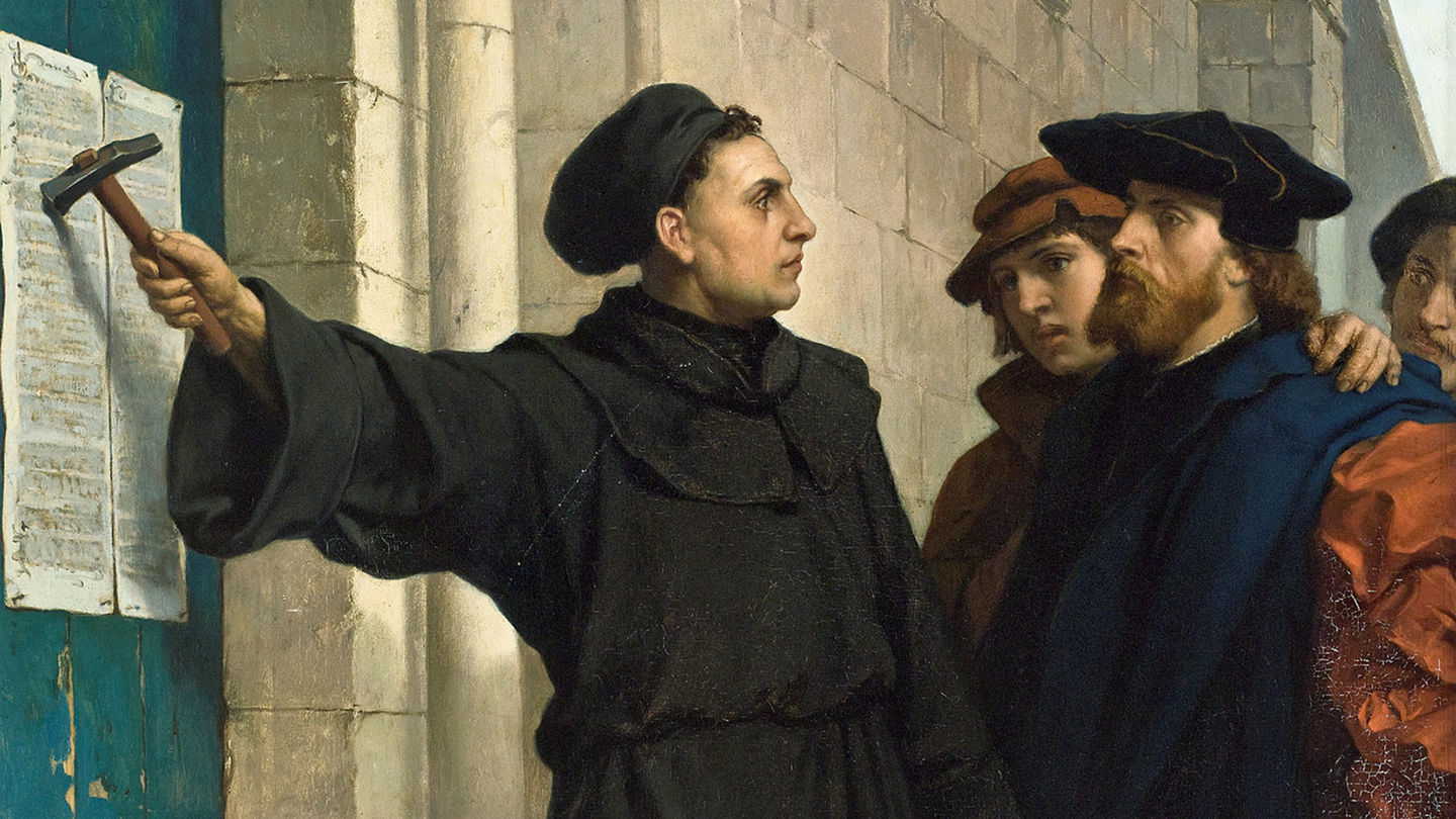 luthers 95 theses poster Martin luther is said to have nailed his 95 theses a theologian's career in wittenberg in 1508, martin luther an event remembered by history as a poster. luthers 95 theses poster Martin luther is said to have nailed his 95 theses a theologian's career in wittenberg in 1508, martin luther an event remembered by history as a poster.